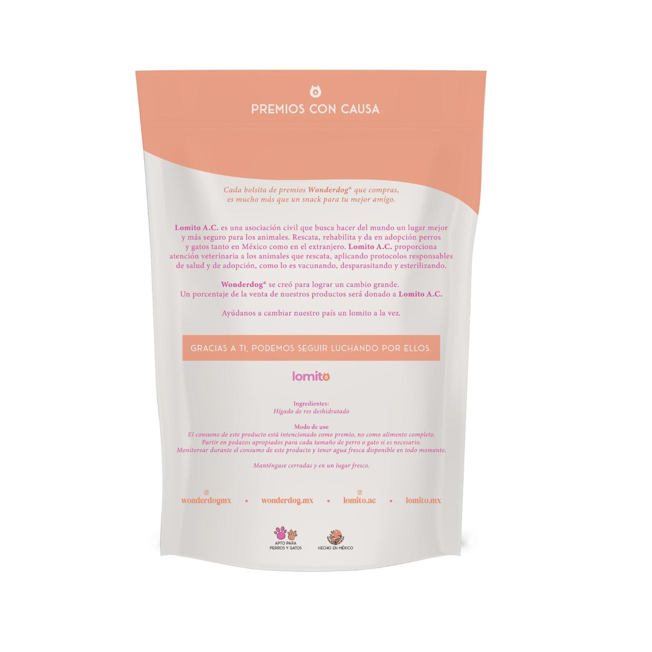 WonderDog Hígado de res deshidratado