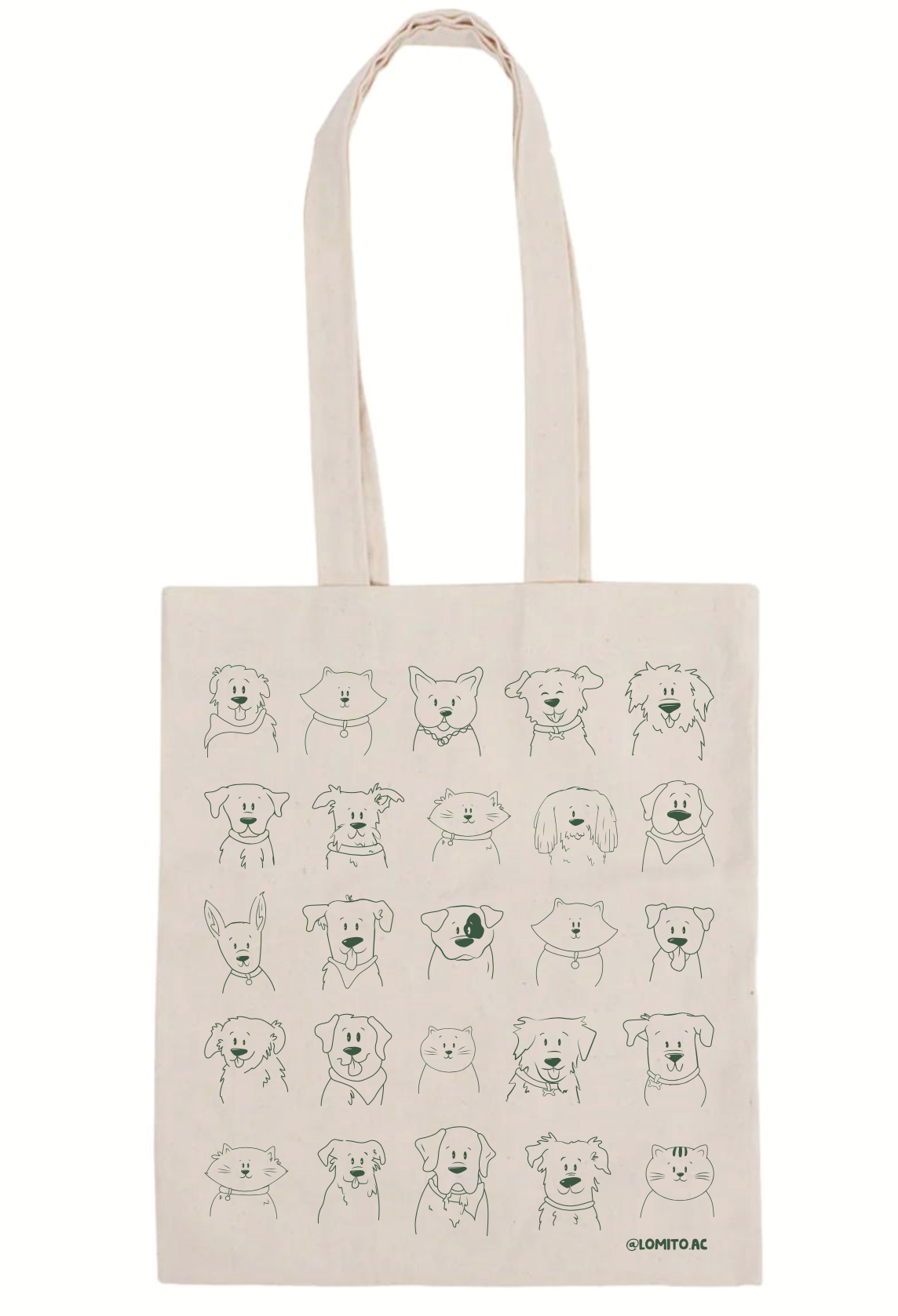 TOTE BAG PERRITOS LOMITO
