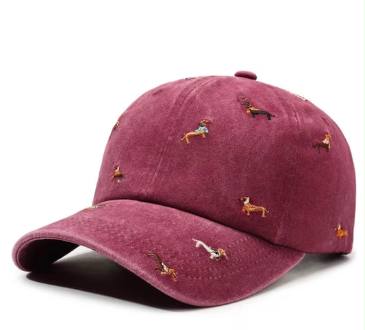 Gorra de perritos tinta