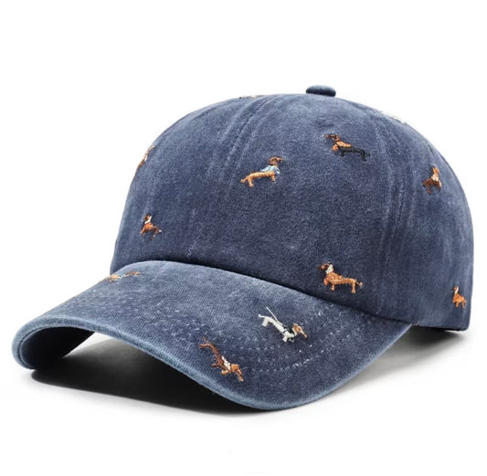 Gorra de perritos azul