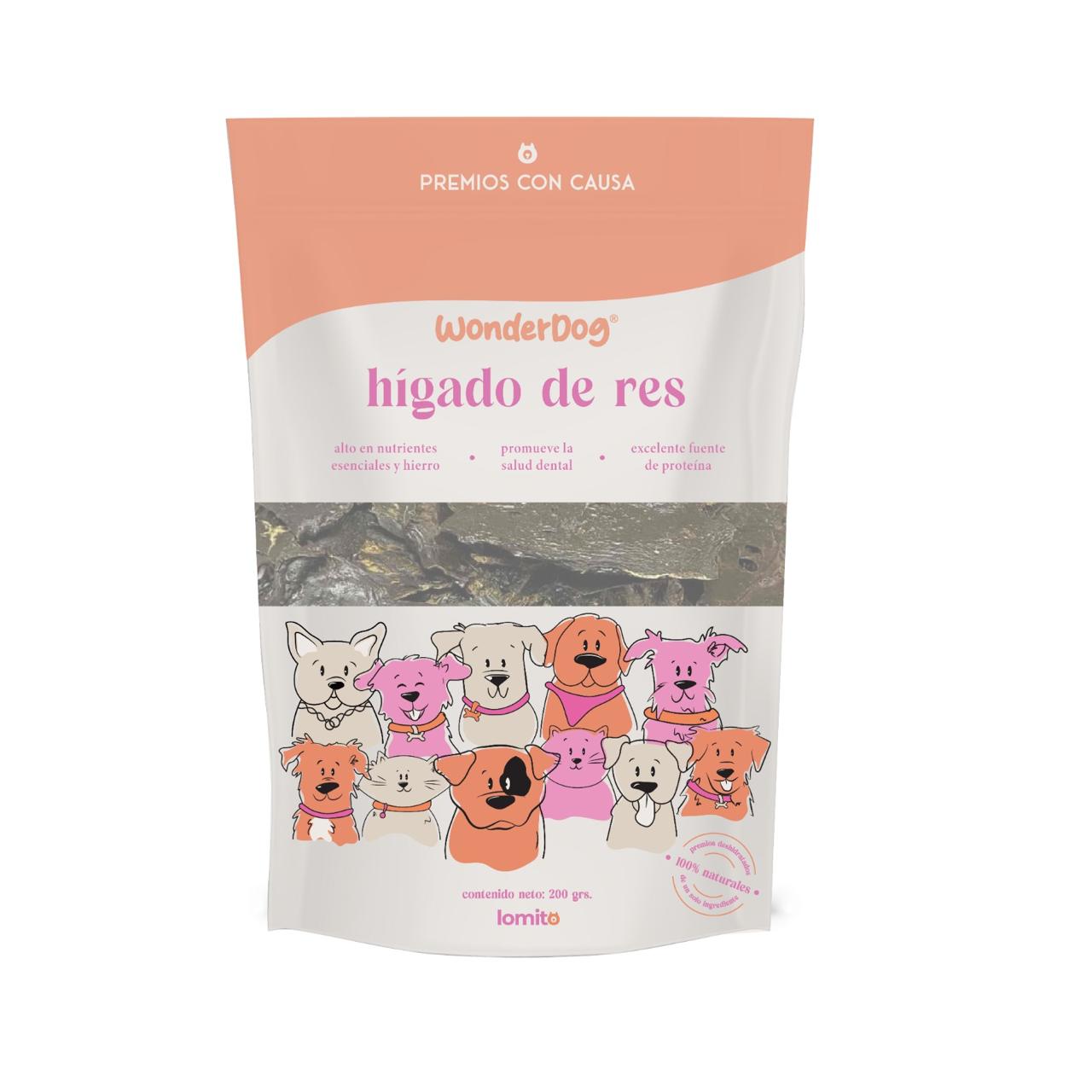 WonderDog Hígado de res deshidratado