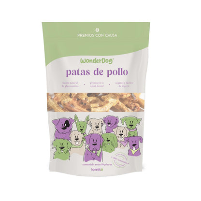 WonderDog patas de pollo deshidratadas